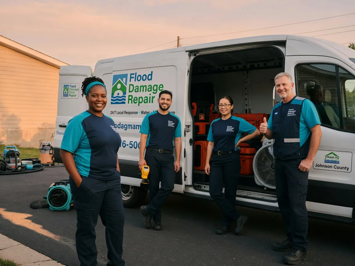 Water Damage Restoration company in Cloverdale, OH